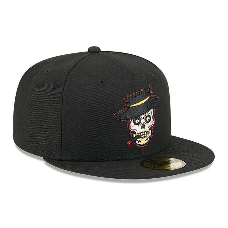 Casquette ajustée 59FIFTY noire New Era pour homme, thème Inland Empire 66ers