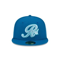Men's New Era  Blue Inland Empire 66ers Theme Nights 59FIFTY Fitted Hat