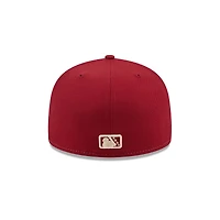 Men's New Era  Cream Inland Empire 66ers Theme Nights 59FIFTY Fitted Hat