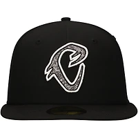 Men's New Era Black Cucuys de San Bernardino Copa la Diversión 59FIFTY Fitted Hat