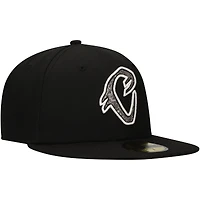 Men's New Era Black Cucuys de San Bernardino Copa la Diversión 59FIFTY Fitted Hat