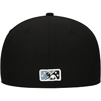 Men's New Era Black Cucuys de San Bernardino Copa la Diversión 59FIFTY Fitted Hat