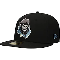 Men's New Era Black Cucuys de San Bernardino Copa la Diversión 59FIFTY Fitted Hat