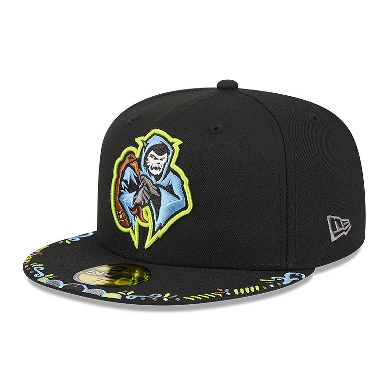 Casquette ajustée New Era 59FIFTY noire pour homme, Inland Empire 66ers 2026 Copa De La Diversion