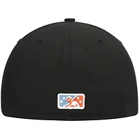 Men's New Era Black Inland Empire 66ers Authentic Collection Team 59FIFTY Fitted Hat