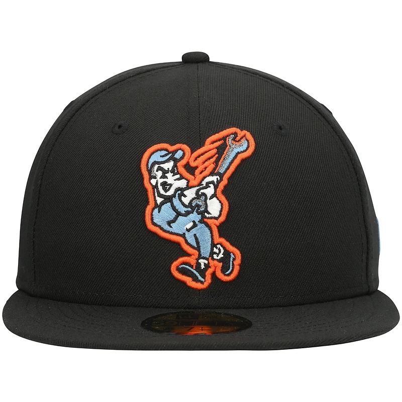Men's New Era Black Inland Empire 66ers Authentic Collection Team 59FIFTY Fitted Hat