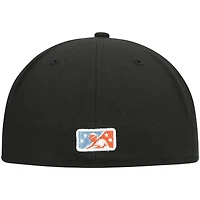 Men's New Era Black Inland Empire 66ers Authentic Collection Team 59FIFTY Fitted Hat