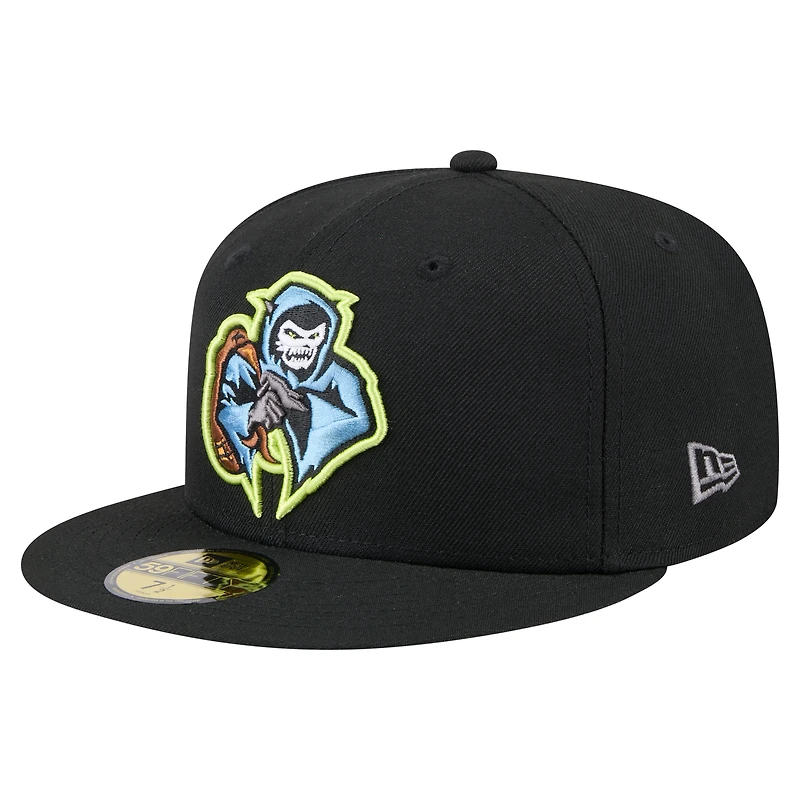 Casquette ajustée New Era Inland Empire 66ers Copa de la Diversión 59FIFTY noire pour homme