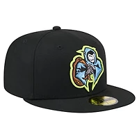 Men's New Era Black Inland Empire 66ers Copa de la Diversión 59FIFTY Fitted Hat