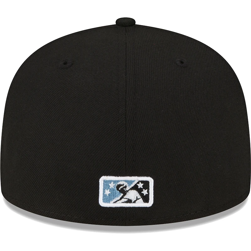 Men's New Era Black Inland Empire 66ers Copa De La Diversion 59FIFTY Fitted Hat
