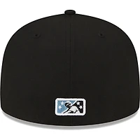 Men's New Era Black Inland Empire 66ers Copa De La Diversion 59FIFTY Fitted Hat