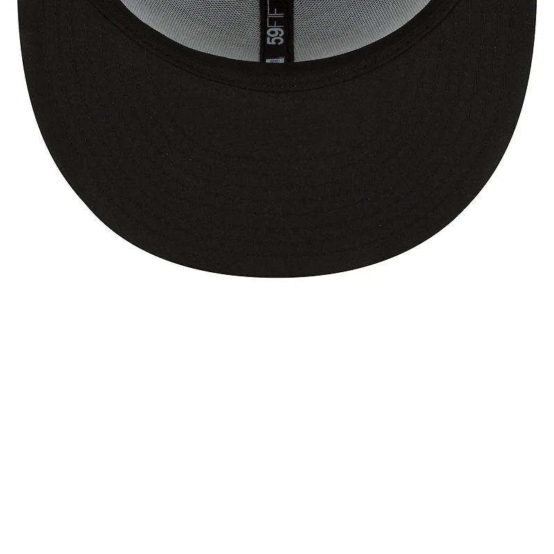 Men's New Era Black Inland Empire 66ers Copa De La Diversion 59FIFTY Fitted Hat