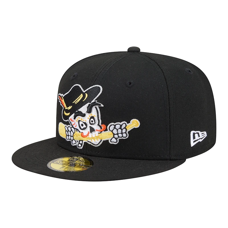 Men's New Era Black Inland Empire 66ers Minor League Theme Nights 59FIFTY Fitted Hat