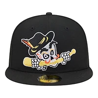 Men's New Era  Black Inland Empire 66ers Minor League Theme Nights 59FIFTY Fitted Hat