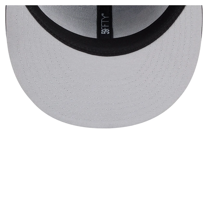 Men's New Era Black Inland Empire 66ers Minor League Theme Nights 59FIFTY Fitted Hat