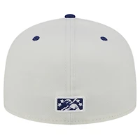 Casquette ajustée 59FIFTY New Era kaki Inland Empire 66ers Theme Night Kings pour hommes