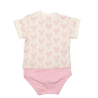 Infant Sport Design Sweden  Cream Inter Miami CF Body T-Shirt Bodysuit