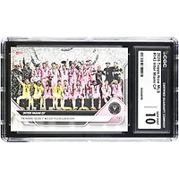 Inter Miami CF 2025 Topps Now MLS The Herons Secure 1st MLS Cup Title in Club History #143 CGC Authenticated 10 Card