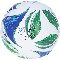 Jordi Alba Inter Miami CF Autographed adidas 2025 MLS Soccer Ball