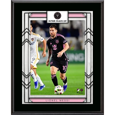 Plaque de joueur sublimée Lionel Messi Inter Miami CF 10,5" x 13"