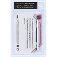 Lionel Messi Inter Miami CF 2025 Topps maintenant le joueur de MLS le plus rapide à contribuer à 40 buts Black Label #1 BGS Authenticated 10 Card - 10,10,10,10 Subgrades