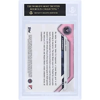 Lionel Messi Inter Miami CF 2025 Topps maintenant MVP en titre Le premier but de 2025 allume le triomphe Black Label #19 BGS Carte authentifiée 10 - 10,10,10,10 Sous-grades