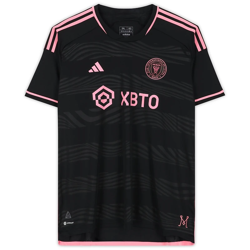 Lionel Messi Inter Miami CF Autographed 2022/23 Black adidas Authentic Jersey