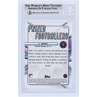 Lionel Messi Inter Miami CF Autographed 2023 Topps Finest MLS Prized Footballers #PF-17 BAS Authenticated Card