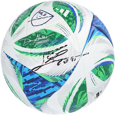 Lionel Messi Inter Miami CF Autographed adidas 2025 MLS Pro Soccer Ball  