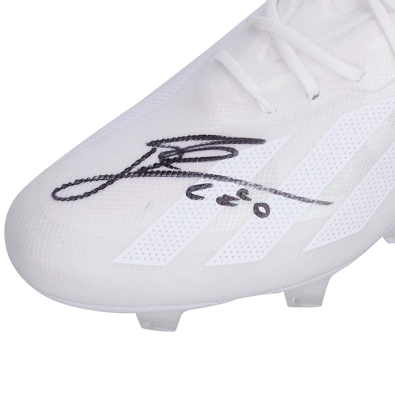 Lionel Messi Inter Miami CF Autographed adidas X Crazyfast.1 FG White Soccer Cleat