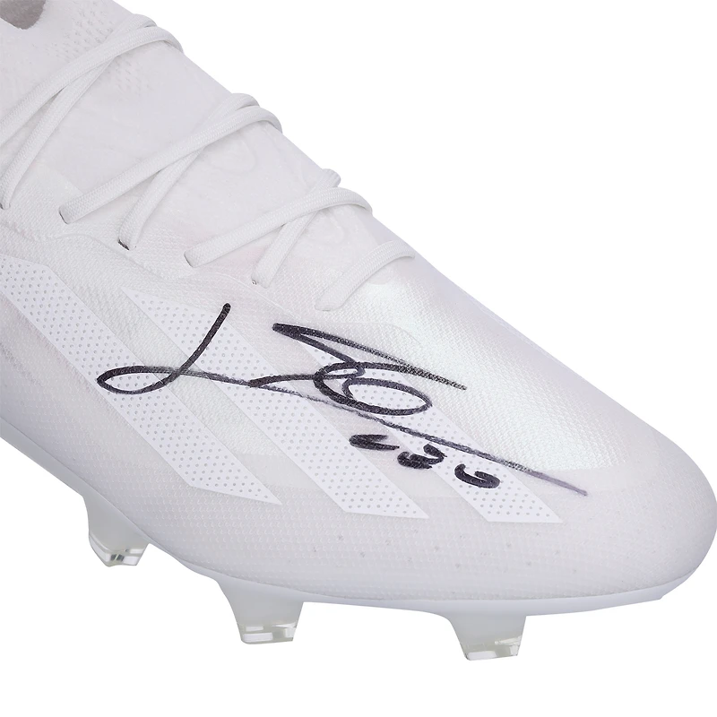 Lionel Messi Inter Miami CF Autographed adidas X Crazyfast.1 FG White Soccer Cleat - Right Foot