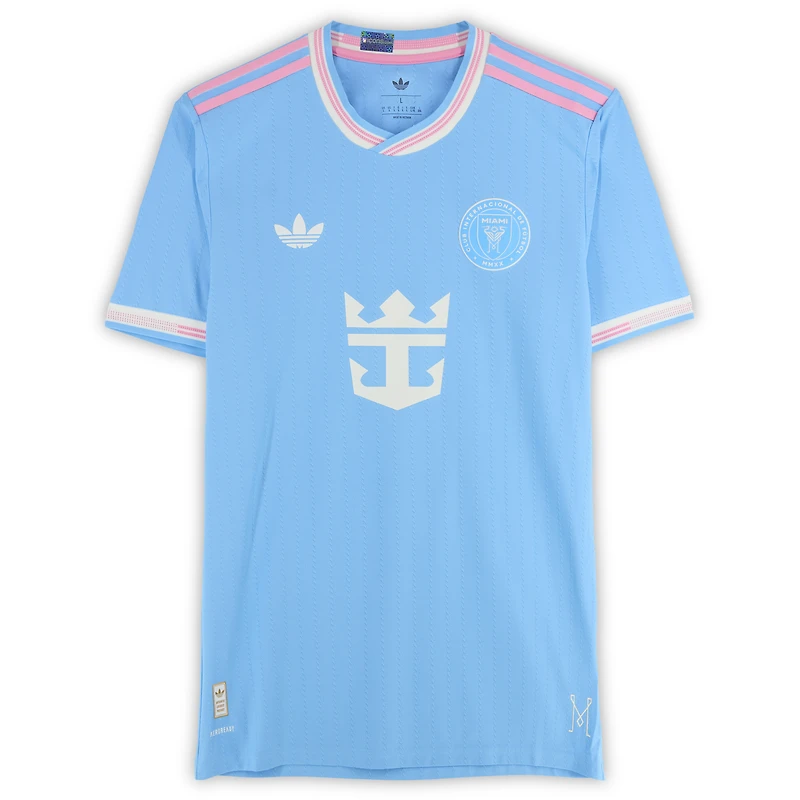 Lionel Messi Inter Miami CF Autographed Blue adidas 2025 Jersey