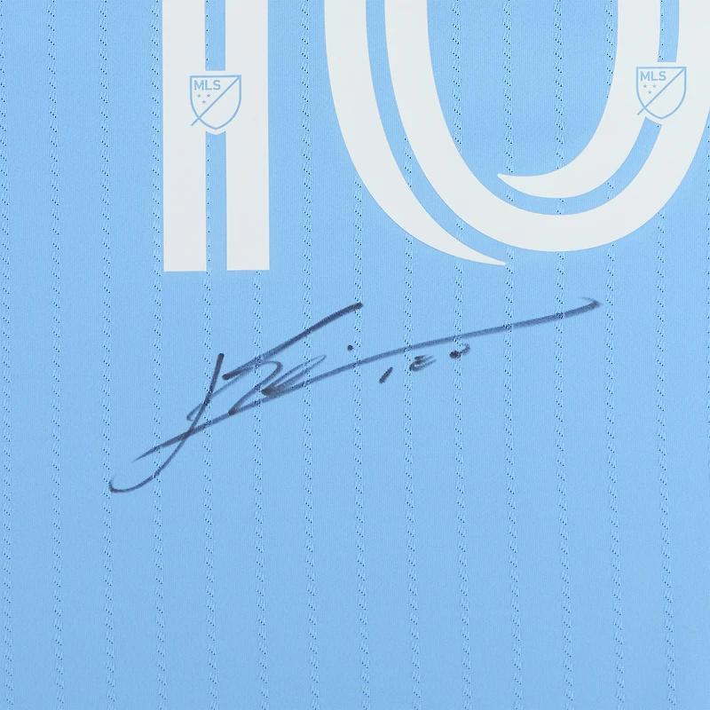 Maillot adidas bleu dédicacé Lionel Messi Inter Miami CF 2025