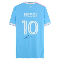 Lionel Messi Inter Miami CF Autographed Blue adidas 2025 Jersey