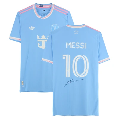 Lionel Messi Inter Miami CF Autographed Blue adidas 2025 Jersey