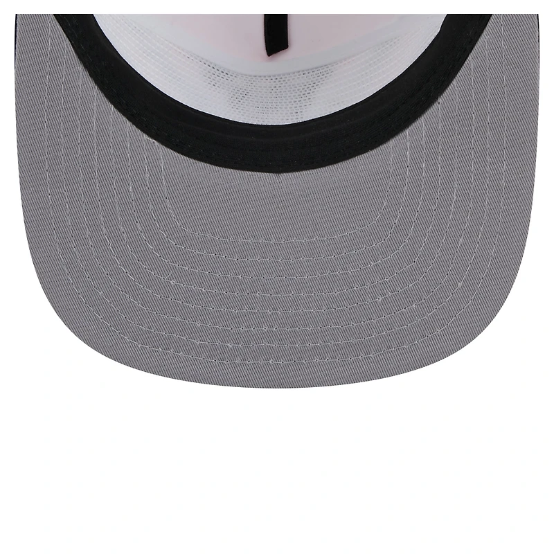 Men's New Era  Black/Light Pink Inter Miami CF Tie-Dye Adjustable Golfer Hat