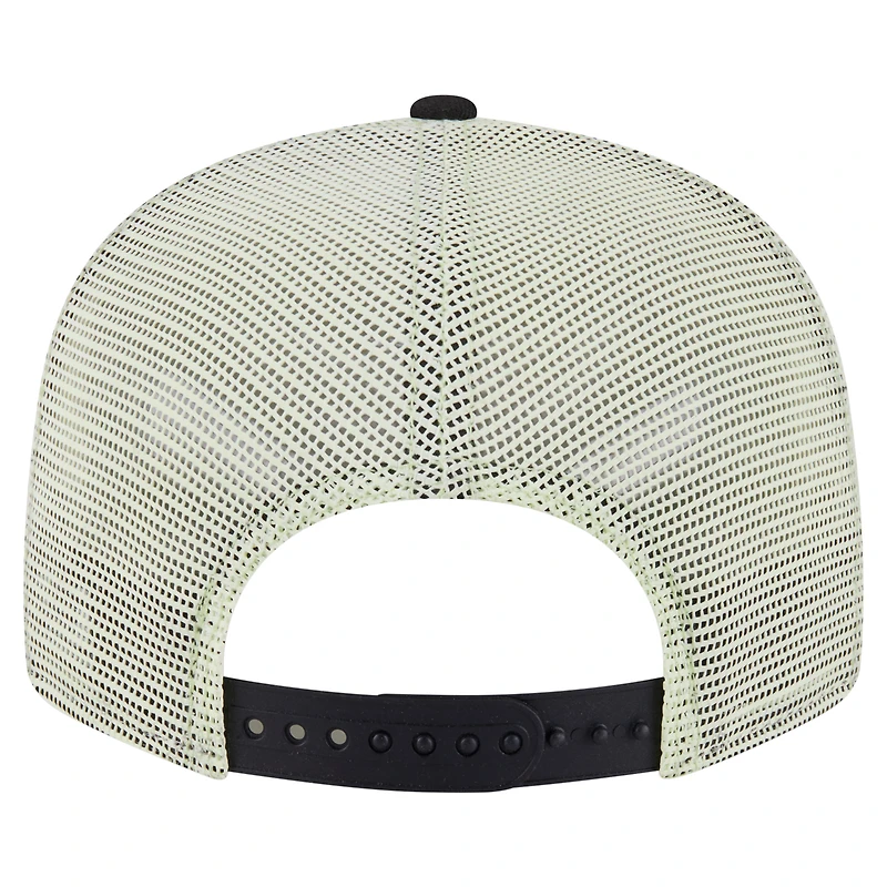 Men's New Era Black Inter Miami CF Neon 9FIFTY Snapback Hat