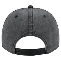 Casquette ajustable New Era noire Inter Miami CF délavée 9FIFTY A-Frame pour homme