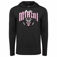 Men's Sportiqe  Black Inter Miami CF Distressed Rowan Pullover Hoodie