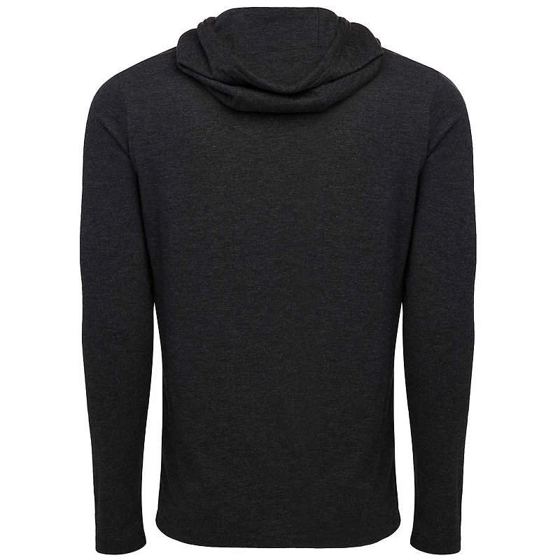 Men's Sportiqe  Black Inter Miami CF Distressed Rowan Pullover Hoodie
