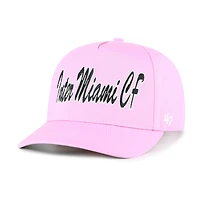 Casquette ajustable '47 rose Inter Miami CF Brushmark Hitch pour homme
