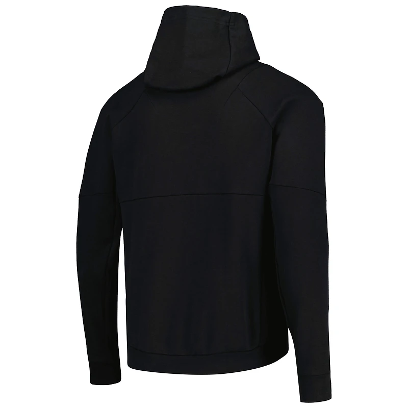 Sweat à capuche adidas noir Inter Miami CF 2023 Player Travel pour homme