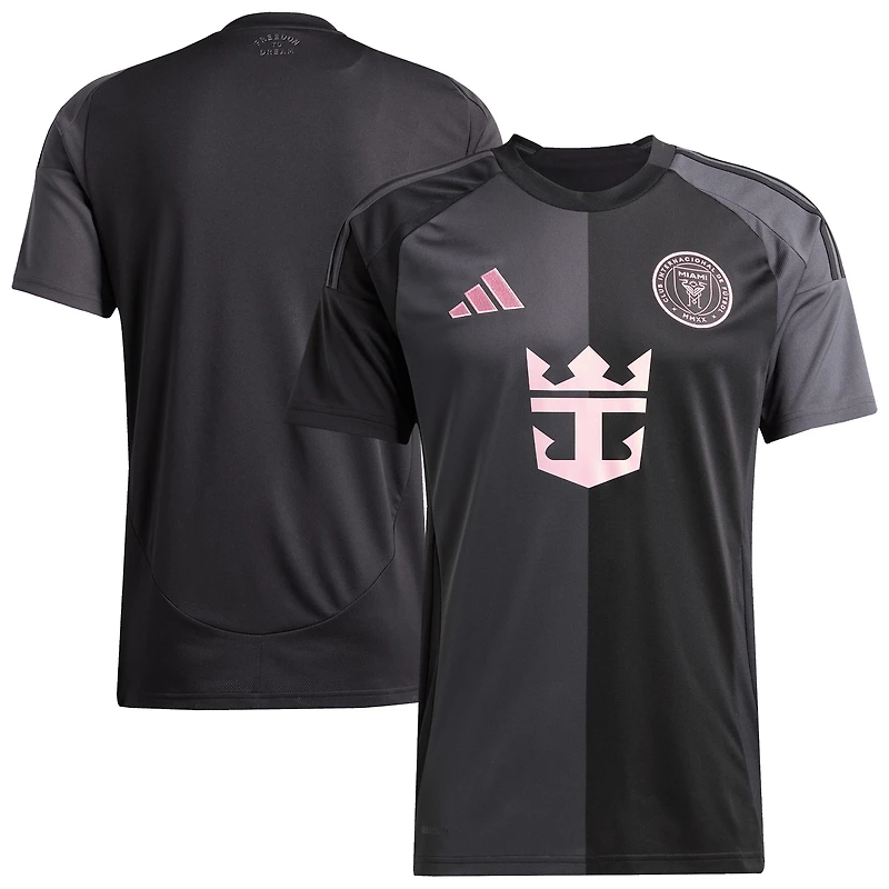 Maillot réplique adidas noir Inter Miami CF 2025 The Fortitude pour homme