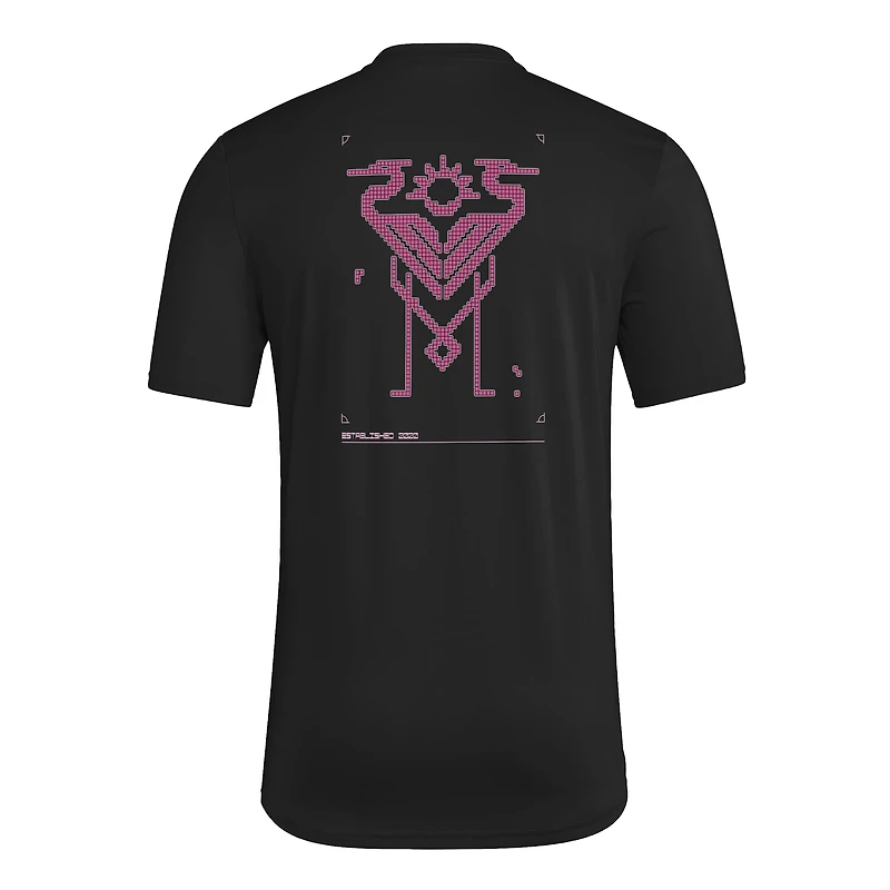 Men's adidas  Black Inter Miami CF 2026 Anthem AEROREADY Pregame T-Shirt