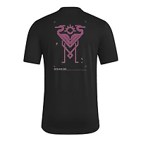 Men's adidas  Black Inter Miami CF 2026 Anthem AEROREADY Pregame T-Shirt