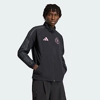 Men's adidas  Black Inter Miami CF 2026 Anthem Raglan Full-Zip Jacket