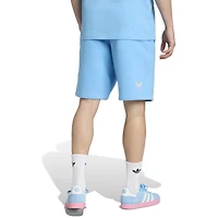 Short adidas bleu Inter Miami CF 2025 Archive Collection Essential pour homme