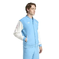 Veste universitaire adidas bleue Inter Miami CF 2025 Archive Collection pour homme