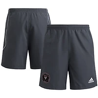 Short de voyage adidas gris Inter Miami CF 2025 pour homme