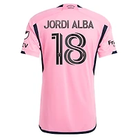 Maillot de joueur authentique rose Jordi Alba Ramos Inter Miami CF 2024 2getherness pour homme